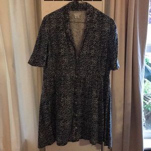 Flowy short summer dress